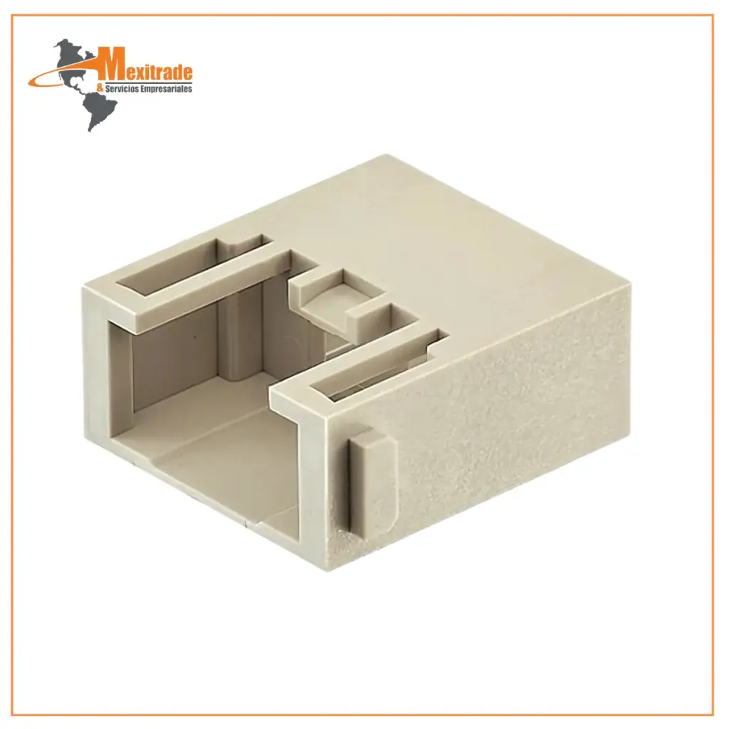 Han RJ45 module, for patch cables & RJ-I (paq 2 pzas