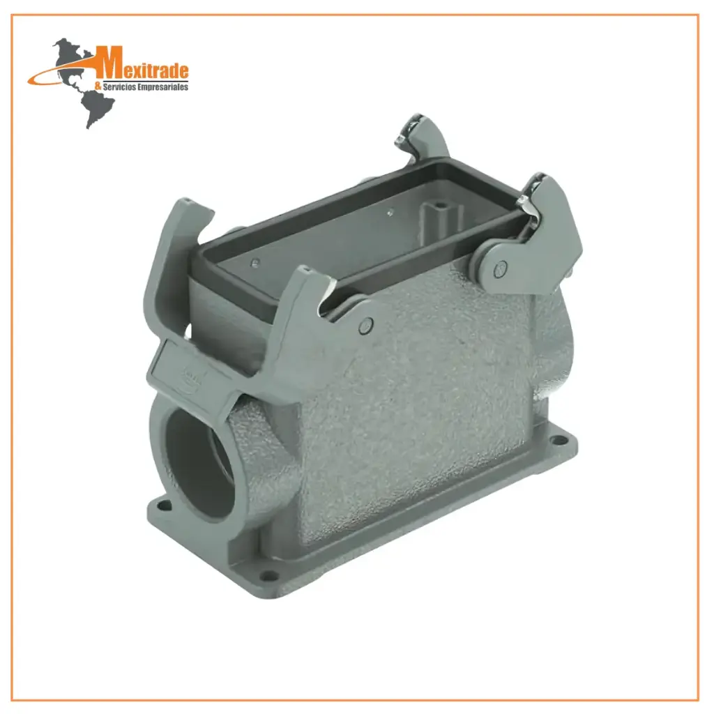 Conector Heavy Duty Doble Entrada M32