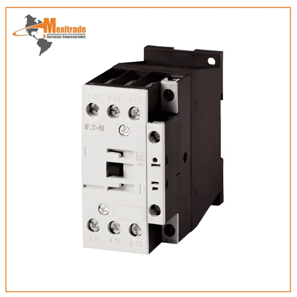 Eaton DILM32-10 (RDC24) – Contactor de Potencia 32A (Bobina 24V DC)
