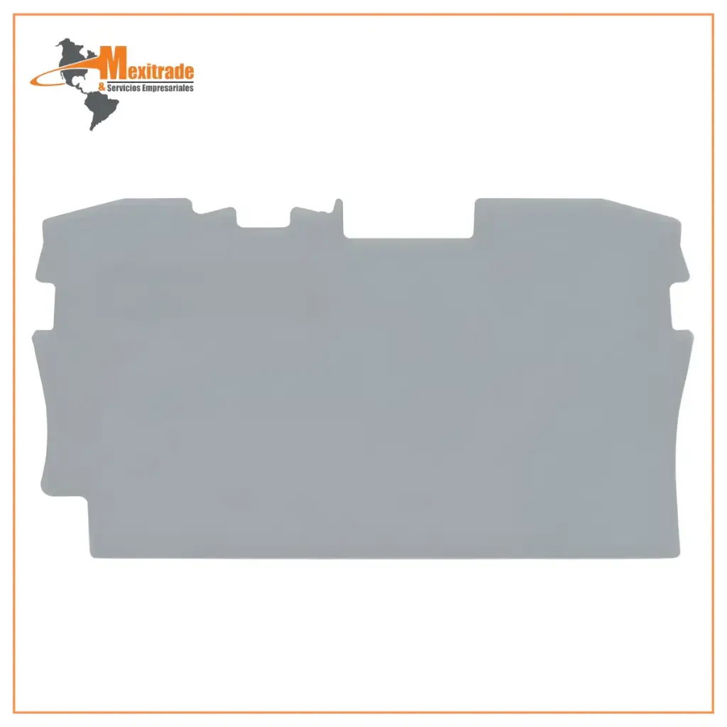 Tapa para clema 20-10 AWG gris