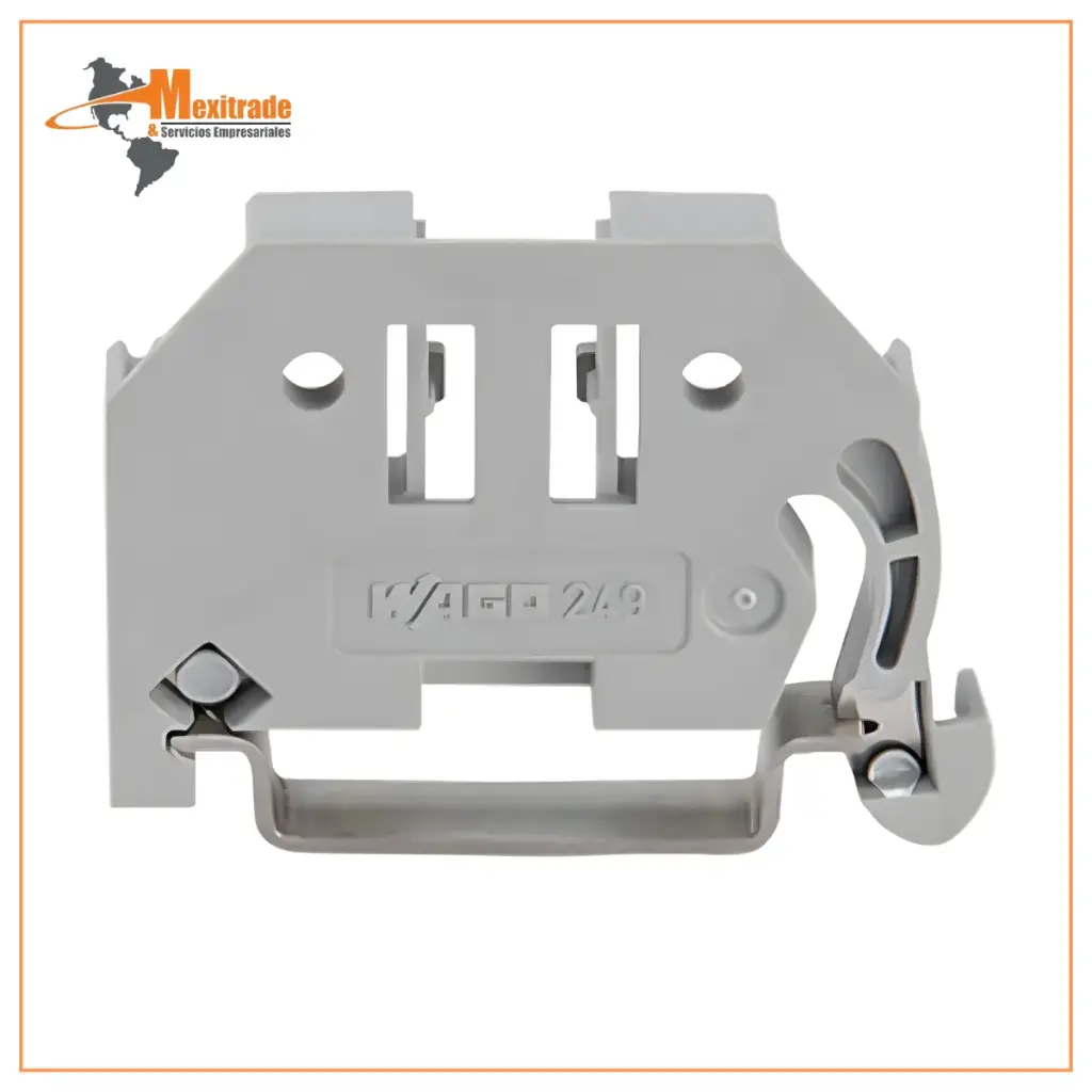 Tope de cierre sin tornillos; Ancho 6 mm