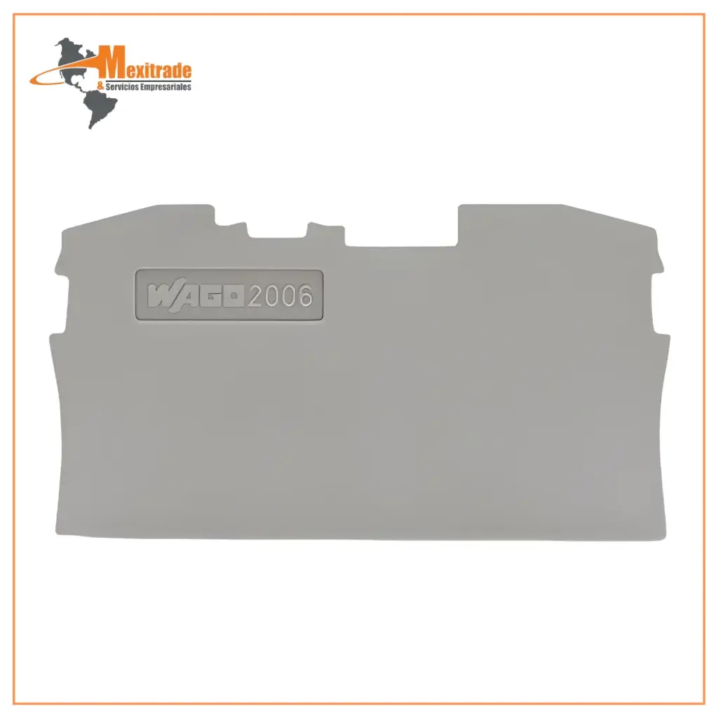 END / INTERMEDIATE PLATE GRAY