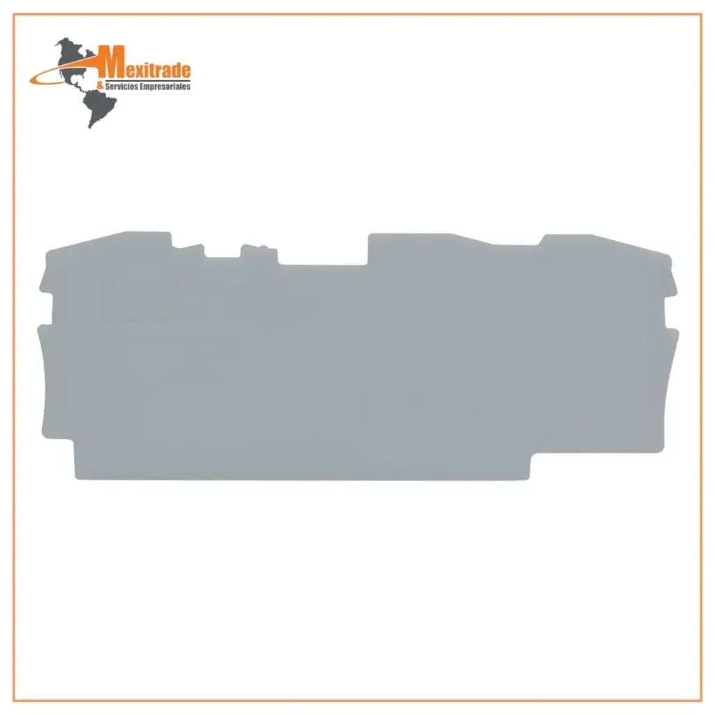 END / INTERMEDIATE PLATE GRAY