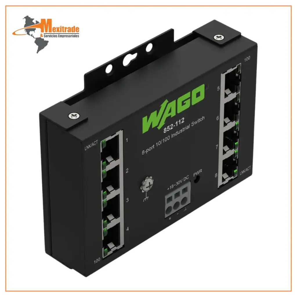 SWITCH INDUSTRIAL ECO 8 PTOS 100 BASE TX
