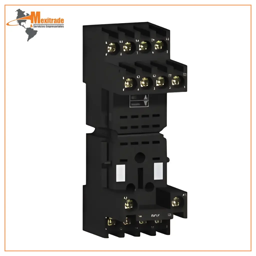Base Socket para Relevador RXN - 14 Pines Telemecanique