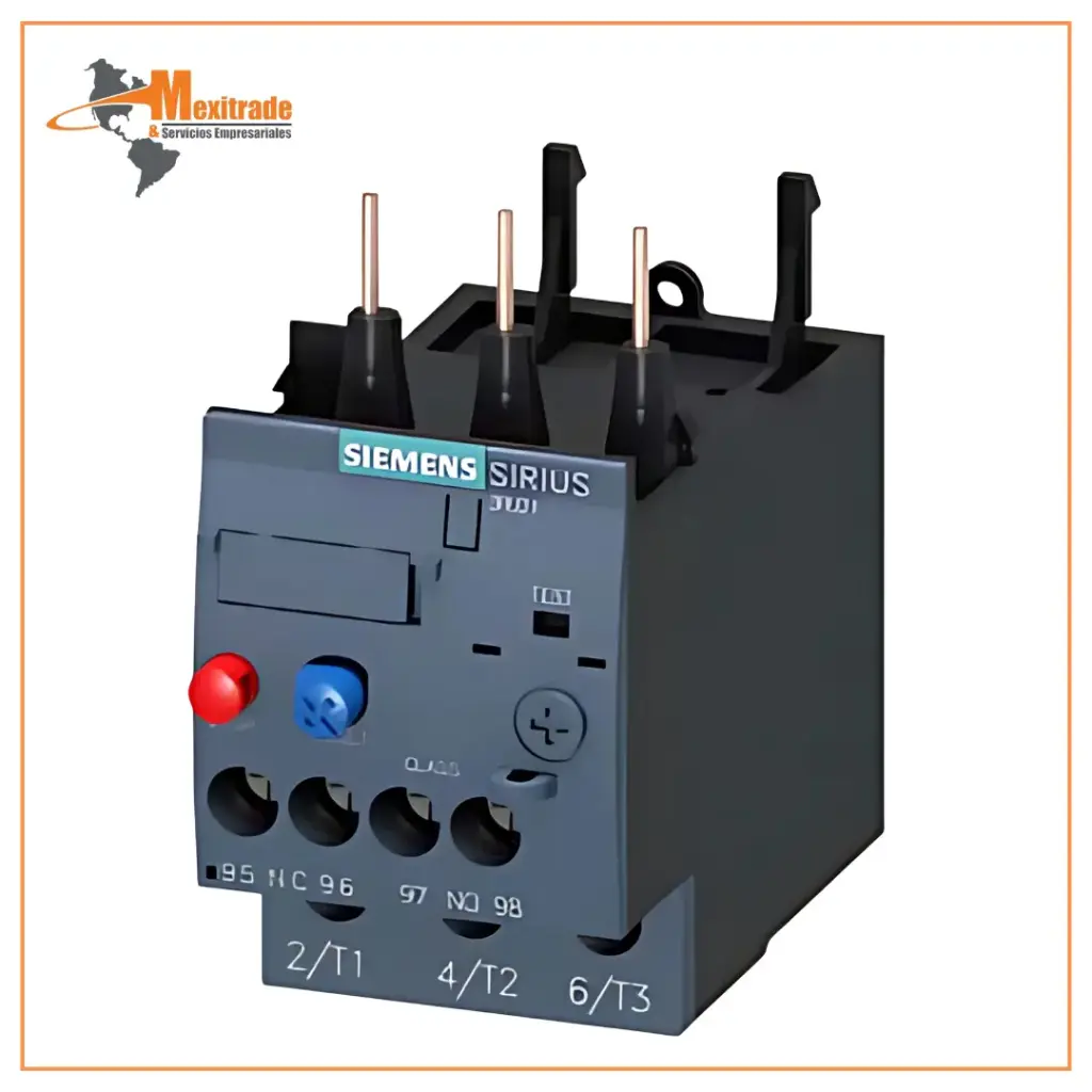 Relé de sobrecarga 2,8...4,0 A térmico para protección de motores tamaño S0, clase 10 p