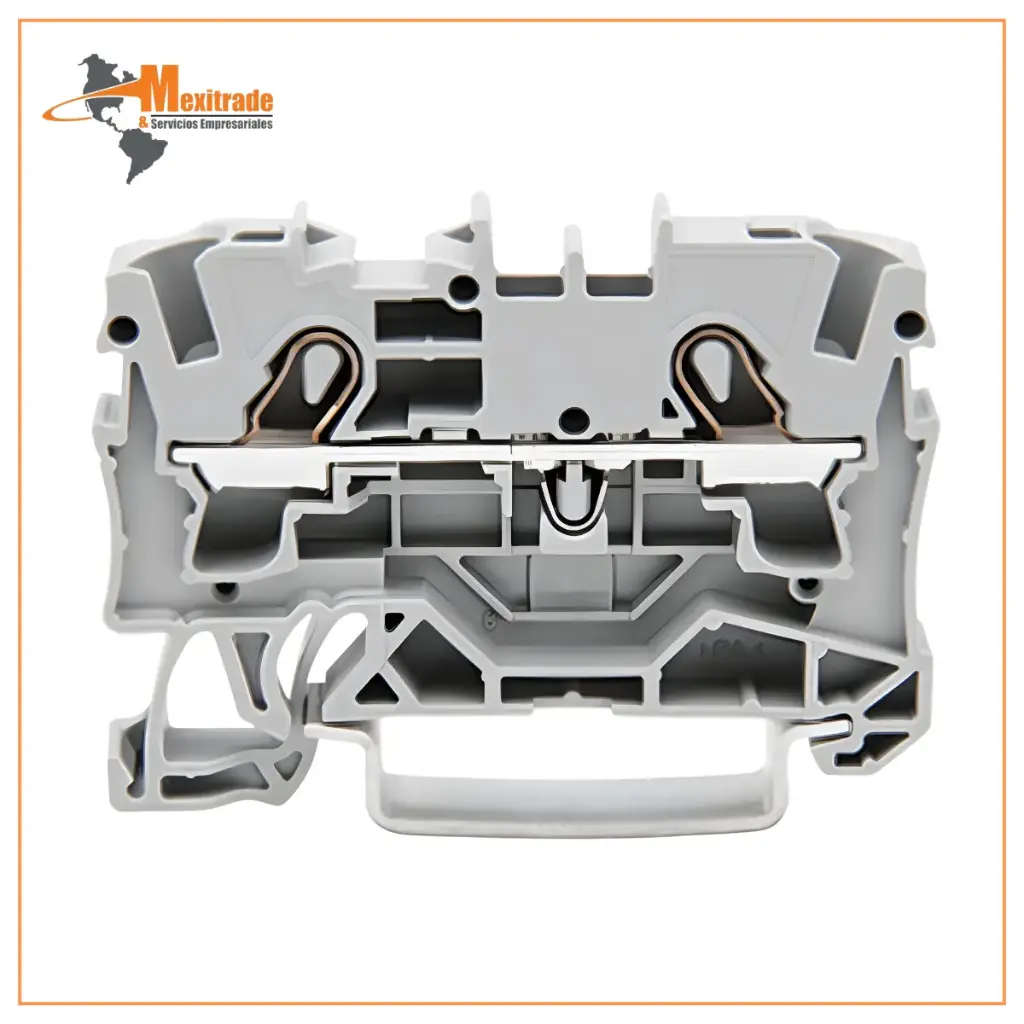 2004-1201 BORNA DE PASO 2 CONDUCT. 4MM