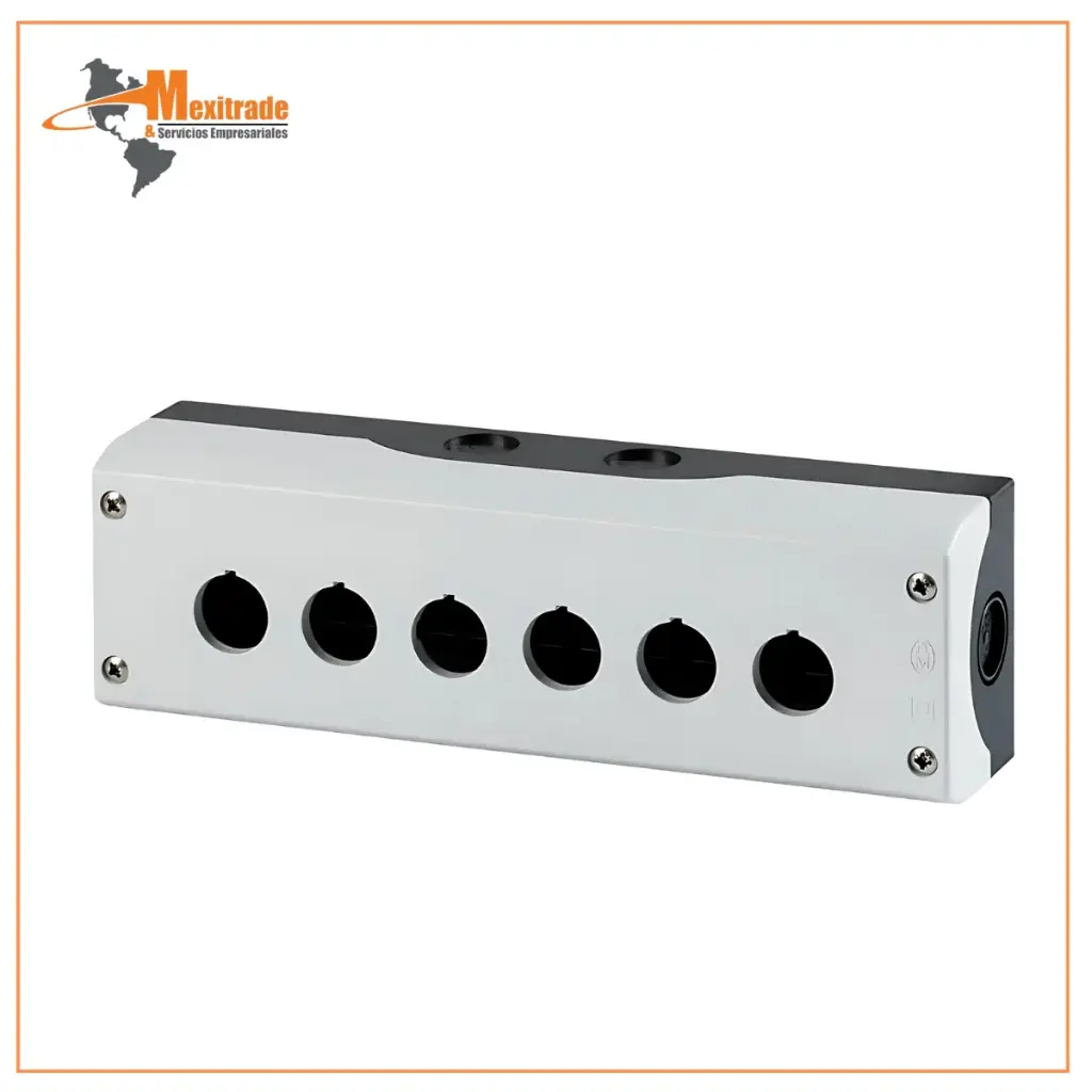 Caja de montaje en superficie Eaton Moeller® serie M22-I6 ubicaciones de montaje