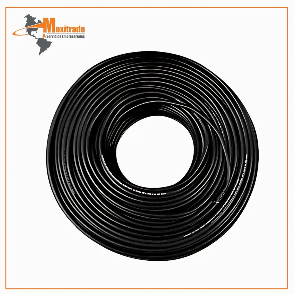 Cable flexible CONDELMEX 18 AWG negro 