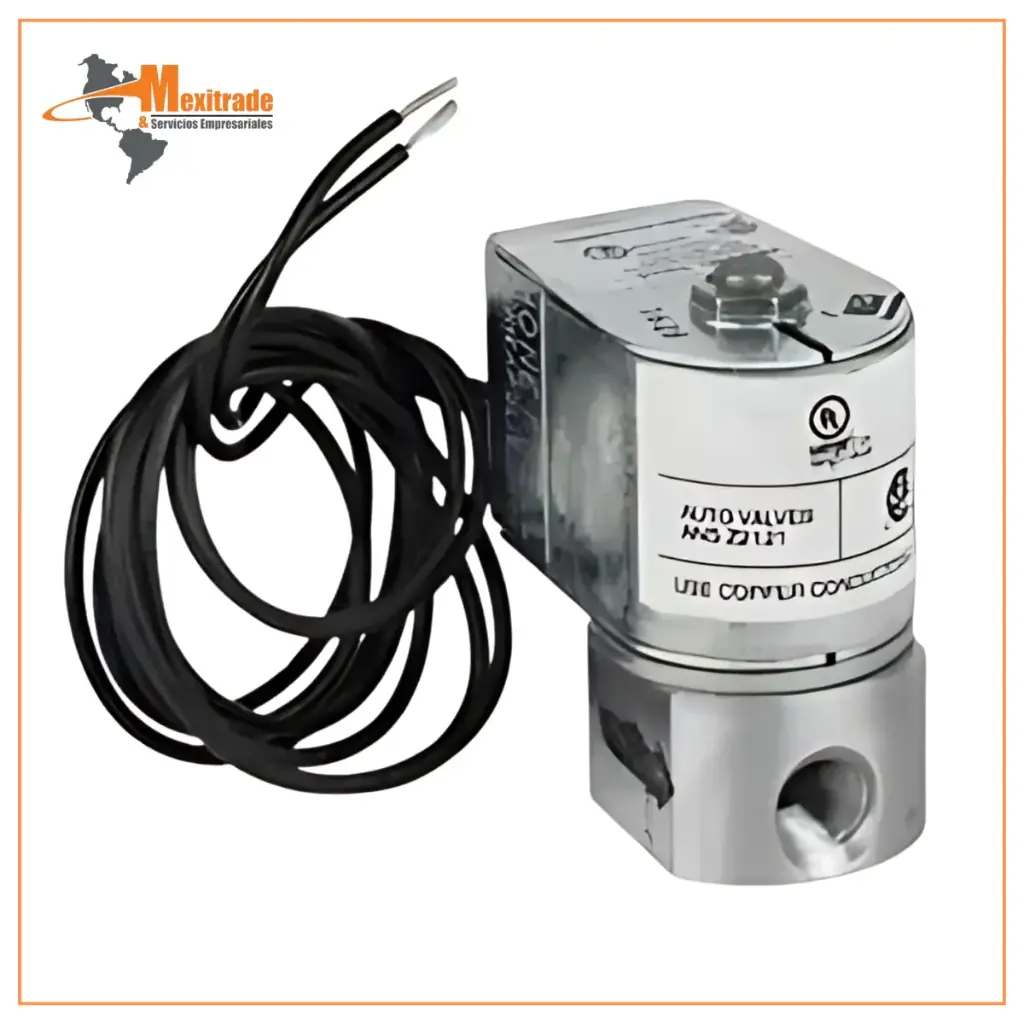  Válvula de gas piloto solenoide de 1/4 "NPT