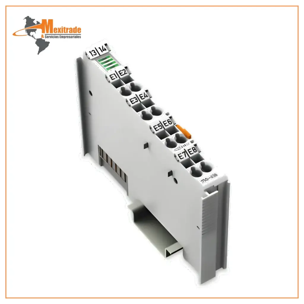 Módulo de Entrada Digital WAGO 750-430, 8 Canales, 24 V DC