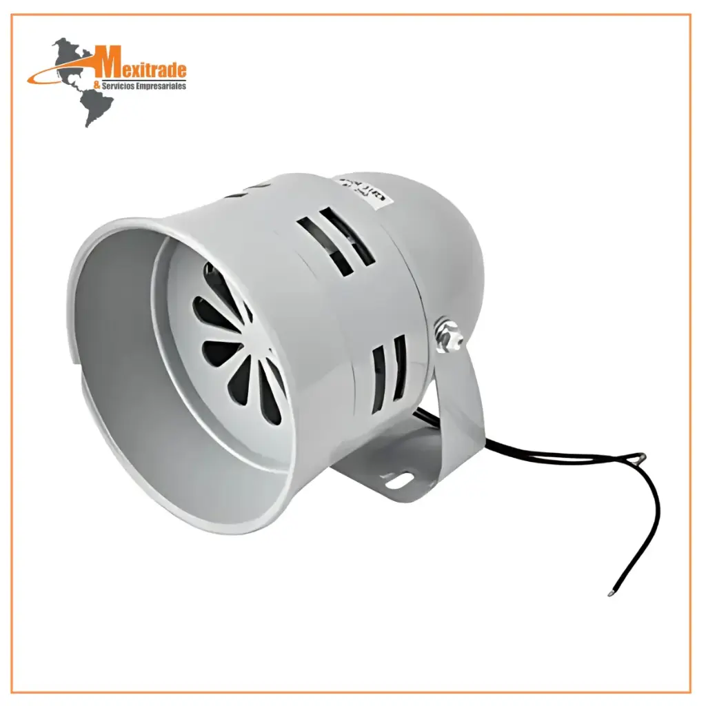 130db 110VAC Industrial Alarma Sonido Motor Sirena 