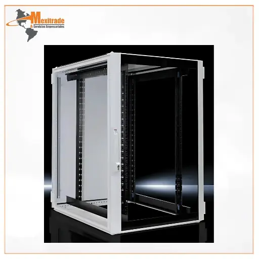 [5504120] Armario para redes/servidores TS IT con puerta transparente, con guías perfil de 19" Rittal
