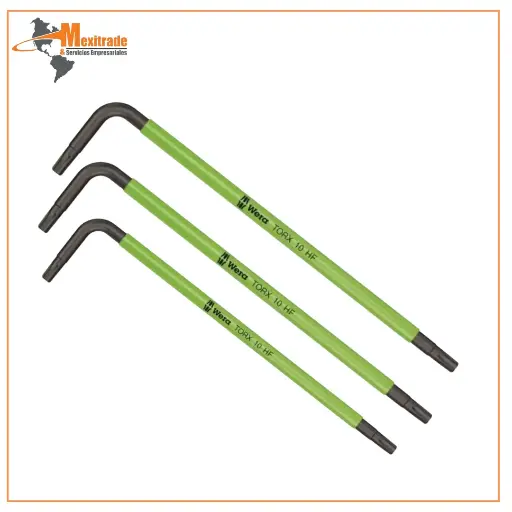 [05024172001] Llave, Torx®, TX10, Longitud total: 85 mm, acero Wera