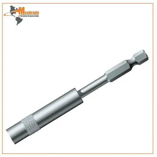 [05059503001] Punta Plana Wera 807/4 Z, 1/4”, con Impulsor de Poder y Manga de Guía