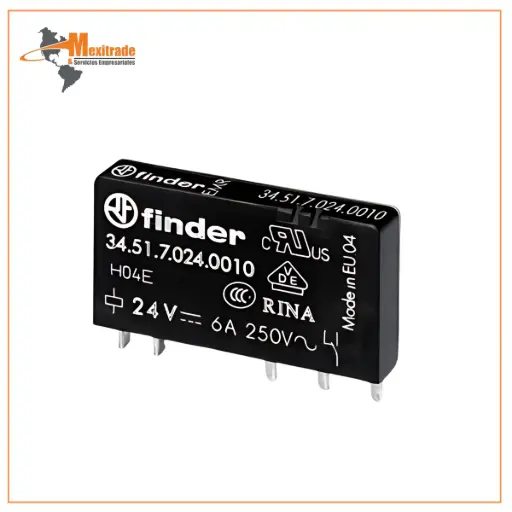 [34.51.7.024.0010] Relevador para CI (24VDC) 6 AMPERES
