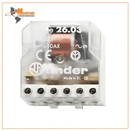 [26.03.8.110.0000] Relé de Impulso 1 NA +1 NC, 10 A, 110 V AC, IP 20