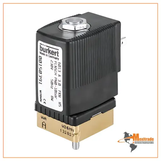 [00209274] Electroválvula 32x32 mm SFB brida NC Latón FKM 0-6 bar/87 psi 24 VCC 6013 209274 