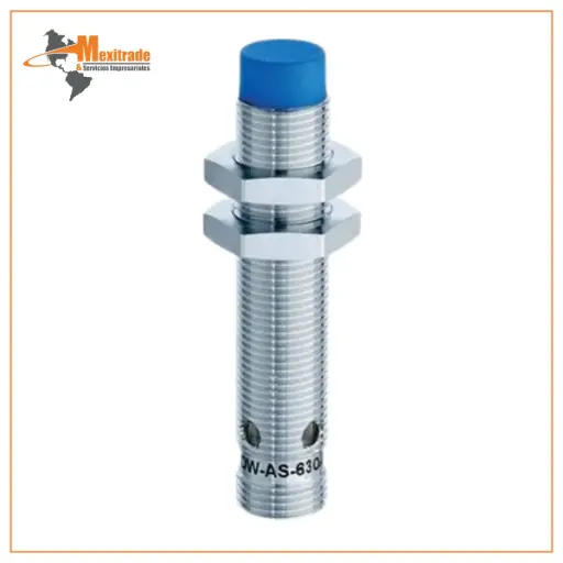 [DW-AS-633-M12] Sensor Inductivo Estándar con conector salida  PNP NA M12 conexión S12 