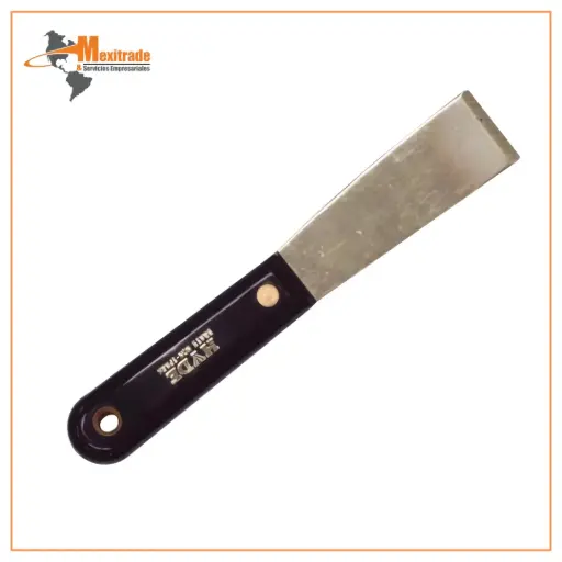 [128196] Raspador plano de latón, ancho de hoja de 1-1/4 pulg.