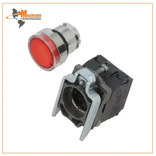 [XB4BW3465] Botón Pulsador Industrial Schneider XB4BW3465  