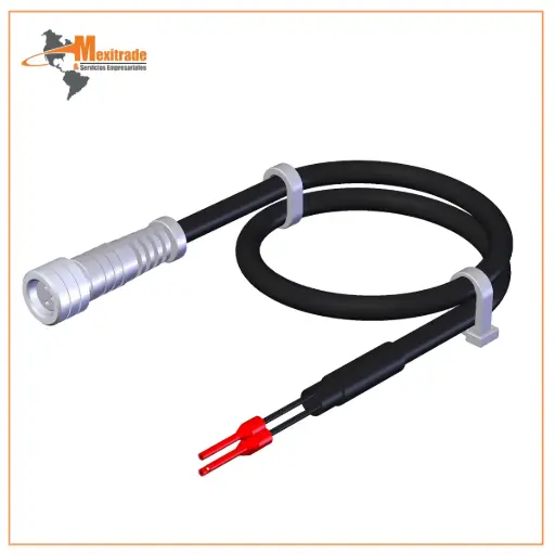 [084762] Cable de conexión con conector M8, 3 pines, 5 m