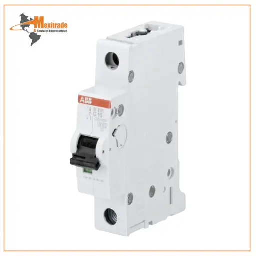 [2CDS251001R0044] Interruptor Termomagnético S201-C4 – 480VCA – 6kA – ABB