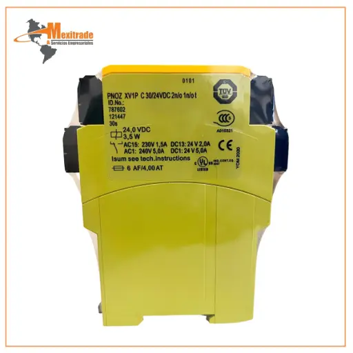 [787601] PNOZ XV1P C 3/24VDC 2n/o 1n/o t 