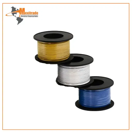 [MEXI200KIT] Kit de Cable para Control y Señal – 24 AWG (Café, Blanco, Azul)