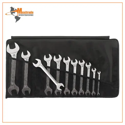 [96404307] STAHLWILLE juego de llave fija doble en bolsa enrollable resistente 