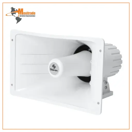 [TR-711PC] Trompeta rectangular con unidad de 40 W, de plástico 