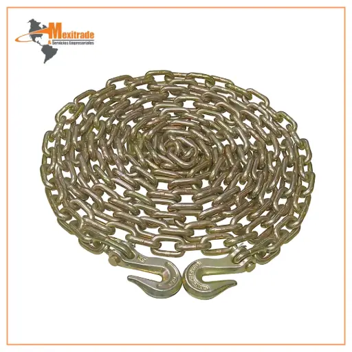 [150826] Cadena grado 70 con gancho 3/8 pulgadas x 6 m Surtek