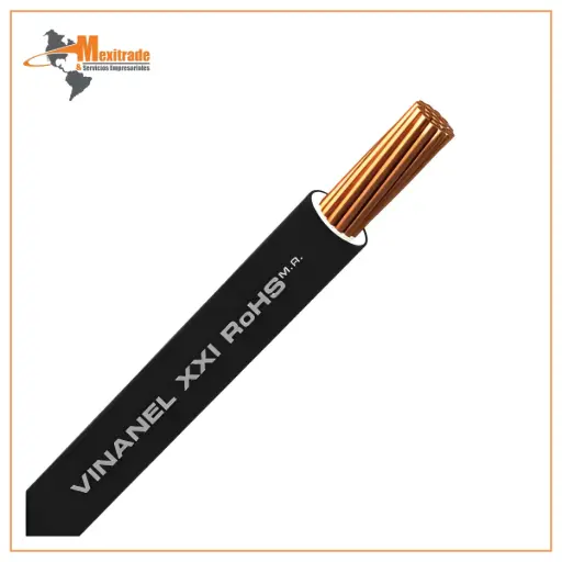 [CV2N] Acopladores de Cable Vinanel-XXI CAL. 2 AWG. 600 V. 90 °C Color Negro 