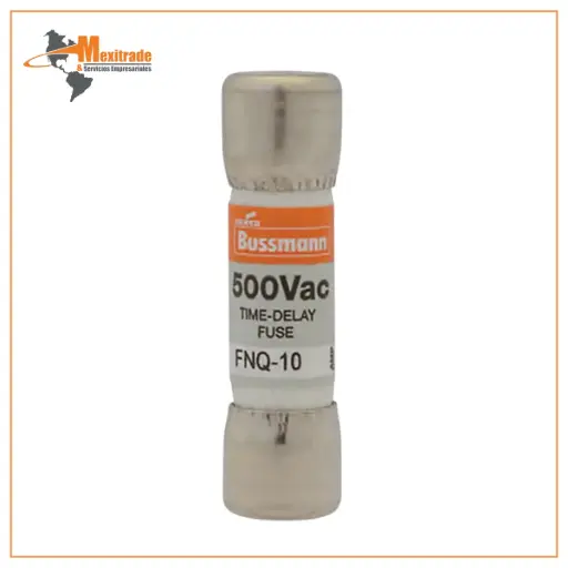 [FNQ-3] Fusible Industrial Bussmann Acción Retardada, 30A, 500V