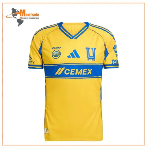 [AD-TGR-25/26] AD-TGR-25/26 Jersey Adidas Tigres UANL Local 25/26 Authentic TALLA M/G