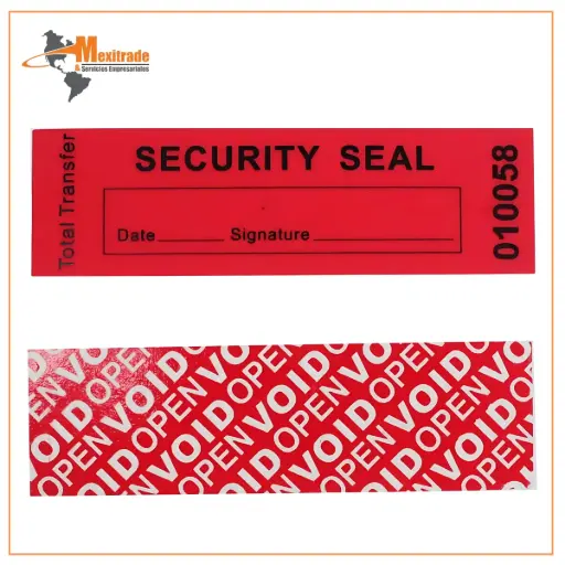 [TamperSeals] TamperSeals Group - 100 unidades 100% total de transferencia de manipulaciones de seguridad