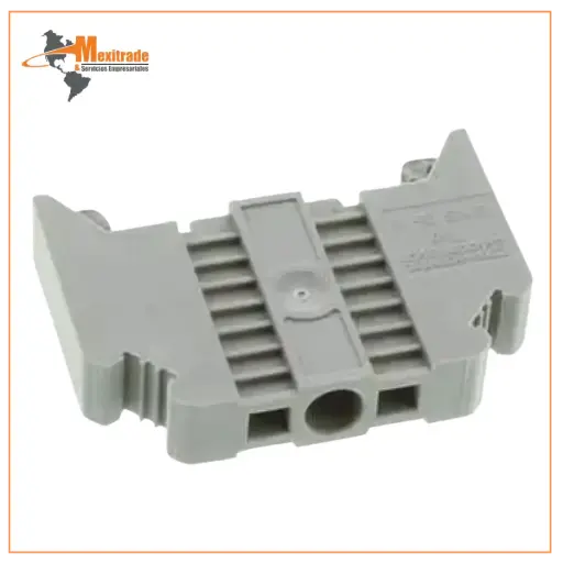 [800886] Abrazadera de Extremo, Para Usarse con Clemas de Riel DIN Phoenix, E/NS