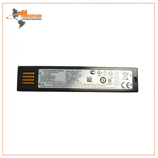 [BAT- SCN01A] Honeywell Batería Recargable BAT-SCN01A, Li-Ion, 3.7V, 2400mAh 