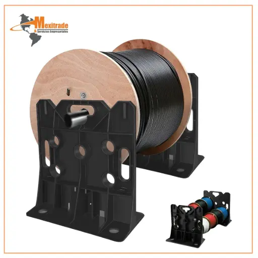 [B0CCDLMSSL] Dispensador de  alambre multiusos  con capacidad para  carretes de hasta 34  pulgadas 