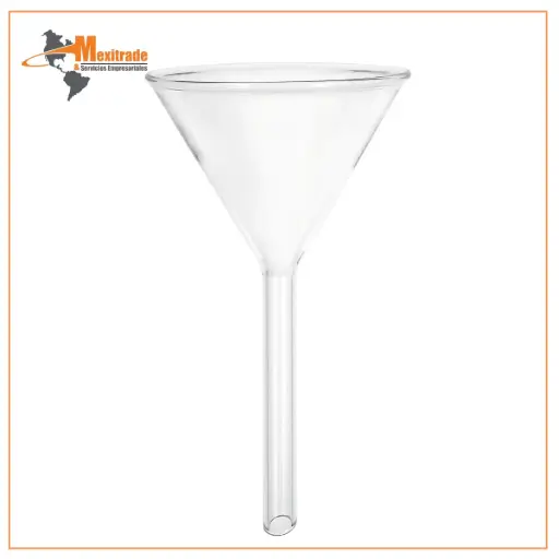 [B09S3JQ7NS] Embudo de Cristal Transparente 60mm 