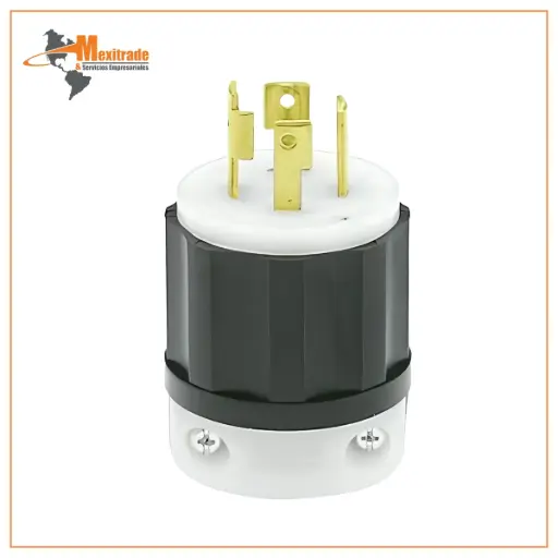 [02721-000] Clavija industrial de media vuelta 