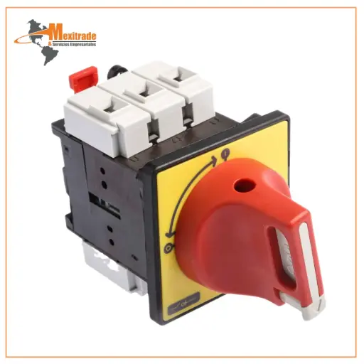 [VCF1] Interruptor es seccionadores de paro de emergencia para montaje en puerta 32A