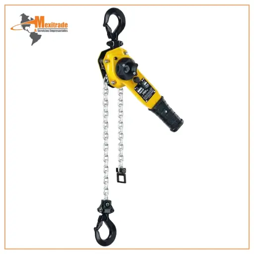 [UNOPLUS-1-1/2-1.5] YALE Montacargas de Palanca, Capacidad 1 1/2 Tons, Izaje 1.5 mts, Suspensión Gancho