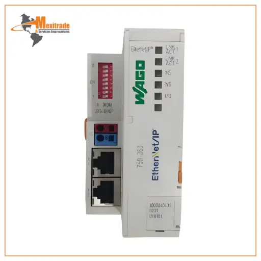 [750-363] Acoplador de bus de campo EtherNet/IP; 