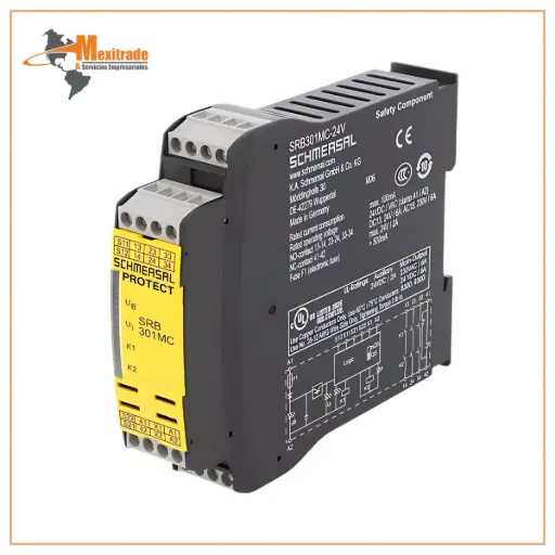 [101190684] Controlador de seguridad de SCHMERSAL 101190684 SRB301MC-24V