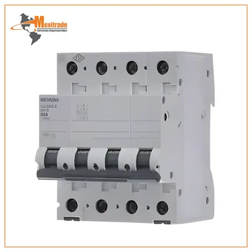 [5SL6440-7CC] Siemens Int Termomag P/Riel 4P 40A C 6Ka 440Vac 60Vdc5SL6440-7CC