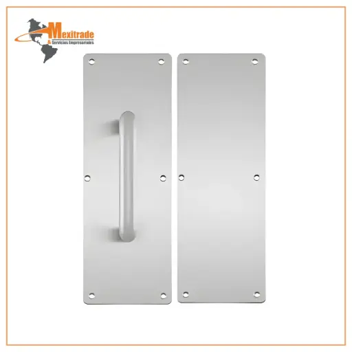 [NSH23816] JALADERA CON PLACA ACERO INOX