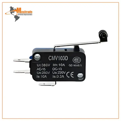 [CMV103D] Microswitch De Palanca Con Rodaja Cmv103d 10amp 250v 