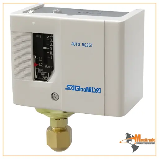 [SNS-C110X] Interruptor de presión saginomia 1-10 BAR 15-140 LB SNSC110X