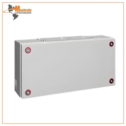 [1532000] Caja de bornes KX, chapa de acero, con placa entrada de cables 